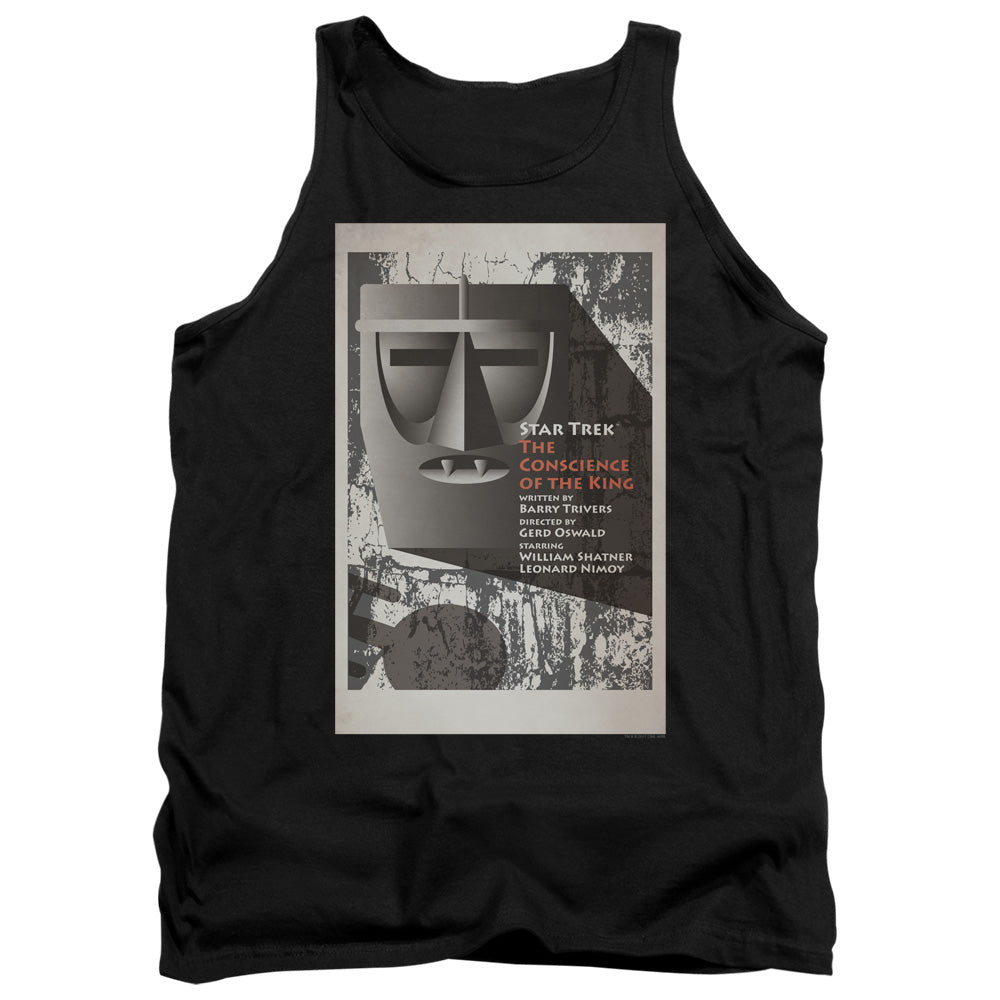 Star Trek Juan Ortiz The Conscience of the King Black Tank Top