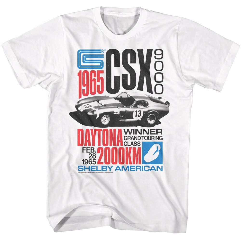 GT40 Daytona Carroll Shelby t-shirt in white