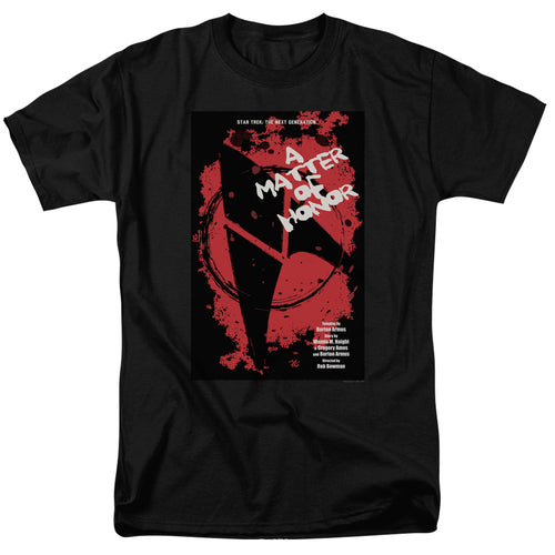 Star Trek A Matter of Honor Black T-Shirt