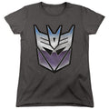 Transformers Vintage Decepticon Logo Womens T-Shirt