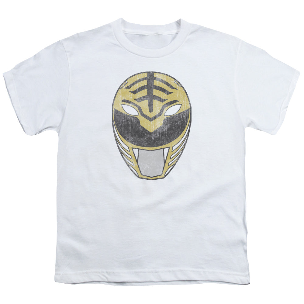 Mighty Morphin Power Rangers White Ranger Mask Youth/Toddler T-Shirt