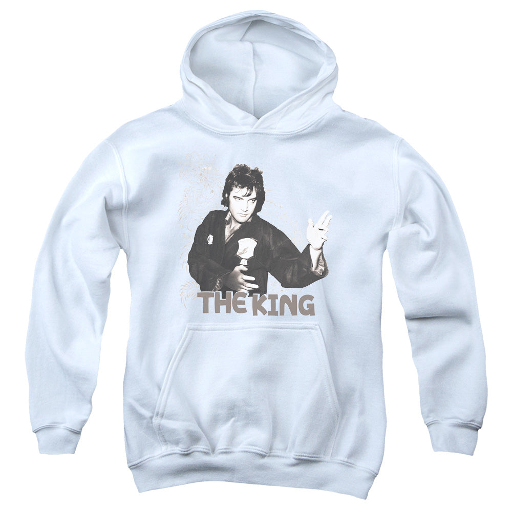 Elvis Presley Fighting King Youth Hoodie