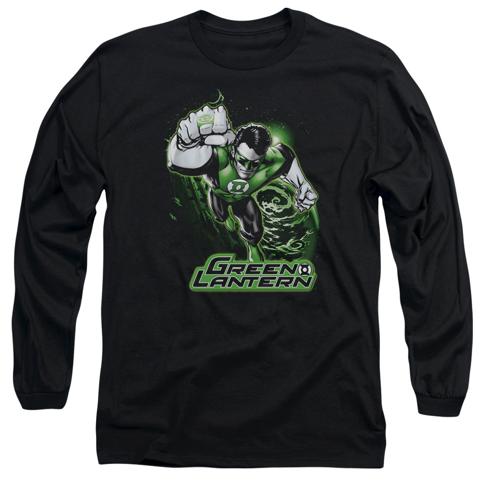 Justice League Green Lantern Green & Gray Long Sleeve T-Shirt