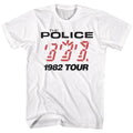 1982 Tour The Police t-shirt in white