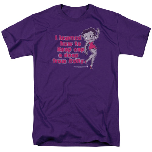 Betty Boop Learned From Betty T-Shirt