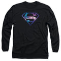 Superman Galaxy Shield Long Sleeve T-Shirt