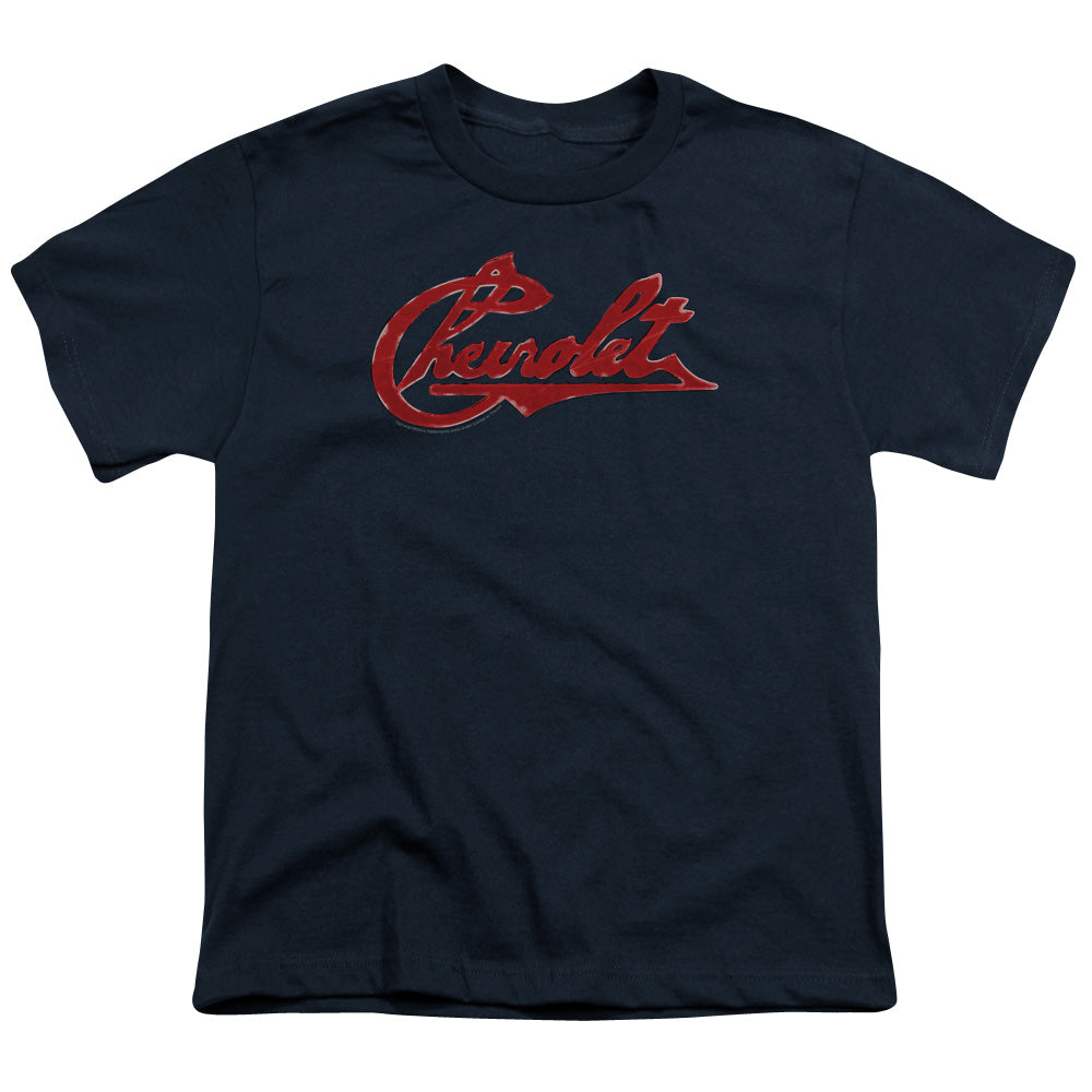 Chevy Chevrolet Script Distressed Youth/Toddler T-Shirt