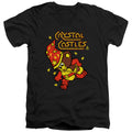 Atari Crystal Castles Bear V-Neck T-Shirt