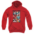 Justice League Rough Panels Youth Hoodie