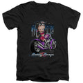 Betty Boop City Chopper V-Neck T-Shirt