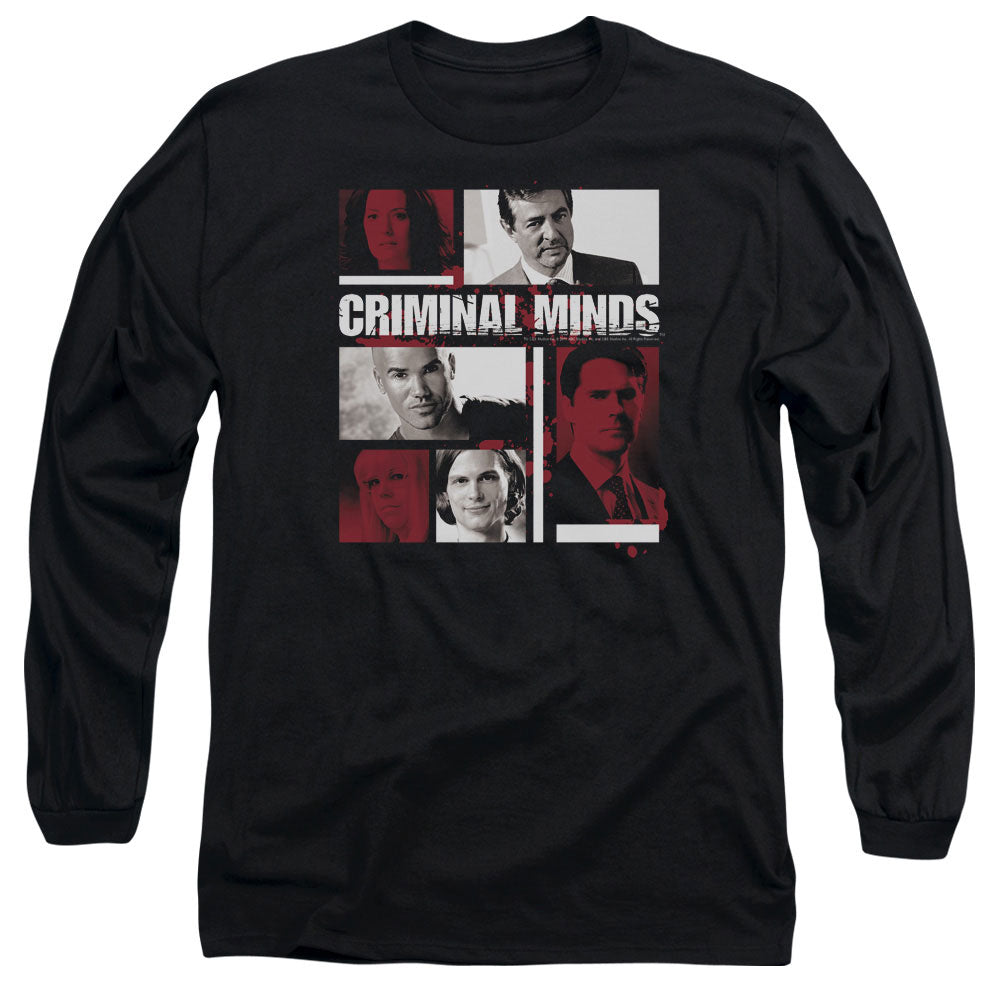 Criminal Minds Character Boxes Long Sleeve T-Shirt