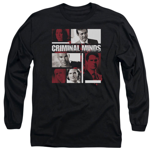 Criminal Minds Character Boxes Long Sleeve T-Shirt