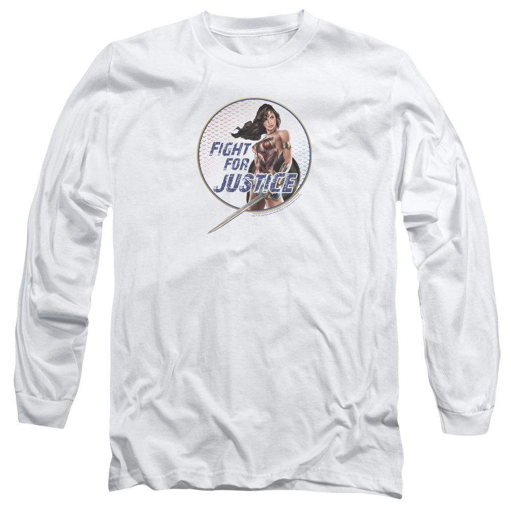 Wonder Woman (2017) Fight for Justice Long Sleeve T-Shirt