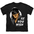 The Princess Bride As You Wish Black Youth/Toddler T-Shirt