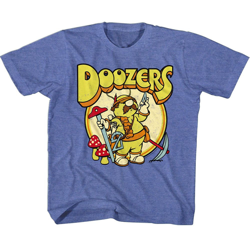 Fraggle Rock Doozers Retro Circle Youth/Toddler T-Shirt