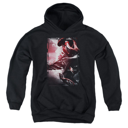Mighty Morphin Power Rangers: The Movie Red Zord Poster Youth Hoodie