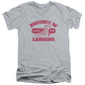 Garfield Property Of Lasagna V-Neck T-Shirt