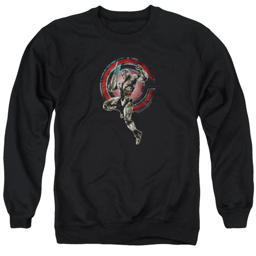 Justice League Cyborg Crewneck Sweatshirt