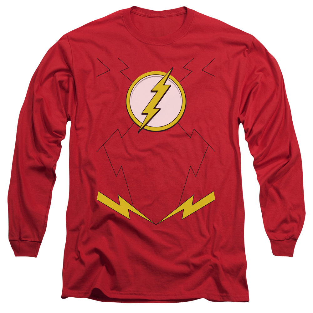 Justice League New Flash Uniform Long Sleeve T-Shirt