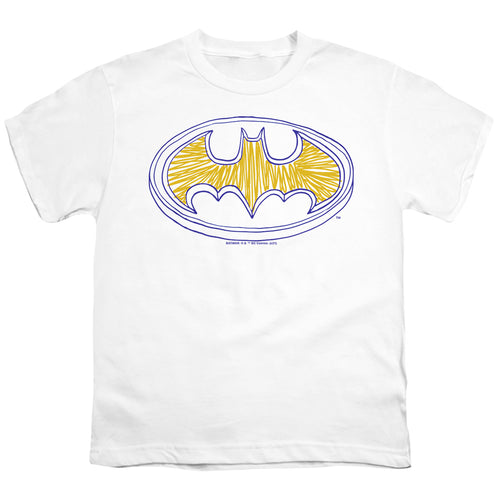 Batman Squiggly Symbol Youth/Toddler T-Shirt