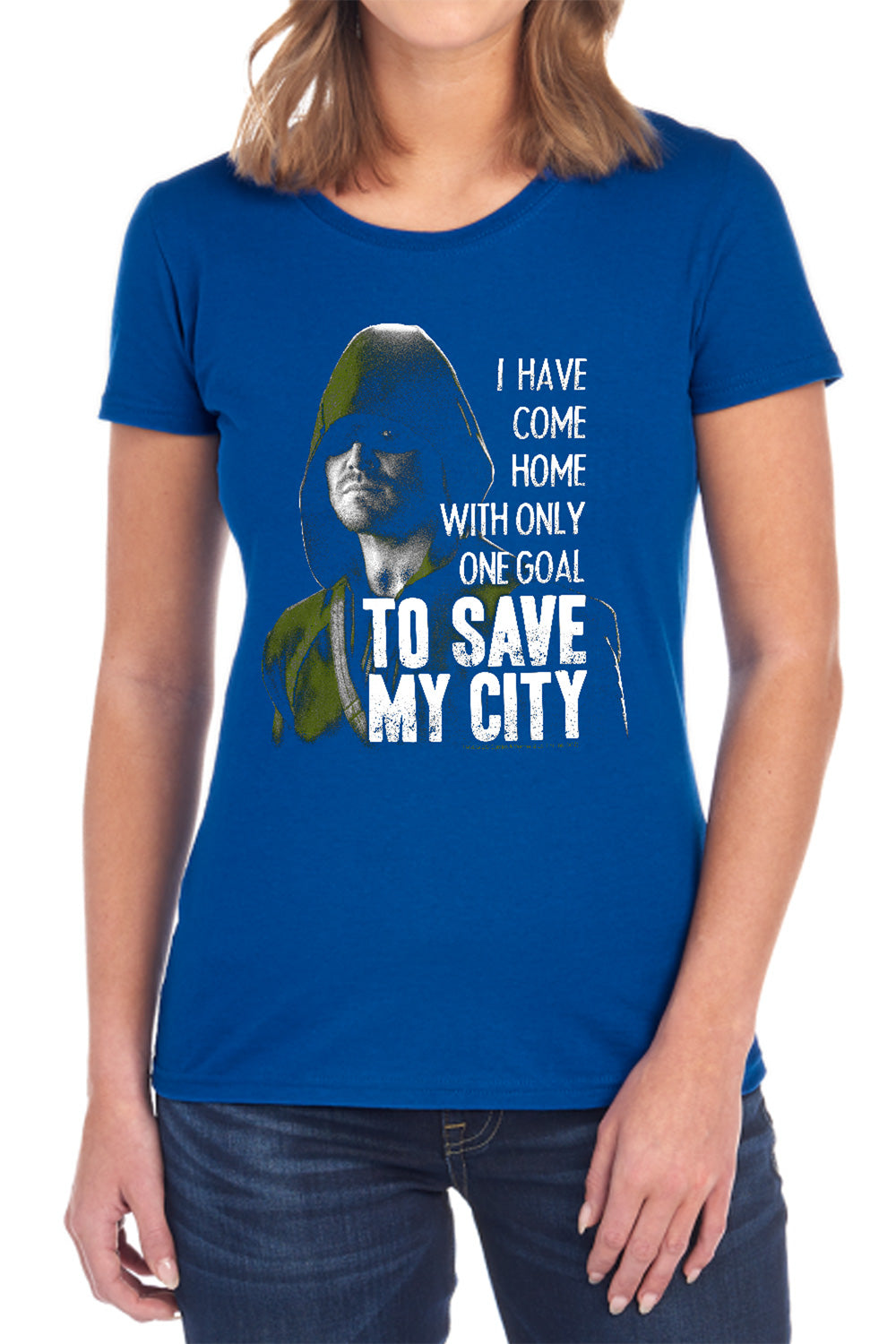 Arrow To Save My City Womens T-Shirt