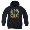 CSI: Miami The Cast In Black Youth Hoodie