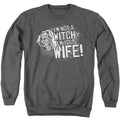 The Princess Bride Not a Witch Charcoal Crewneck Sweatshirt