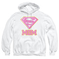 Superman Super Mom Pink Pullover Hoodie