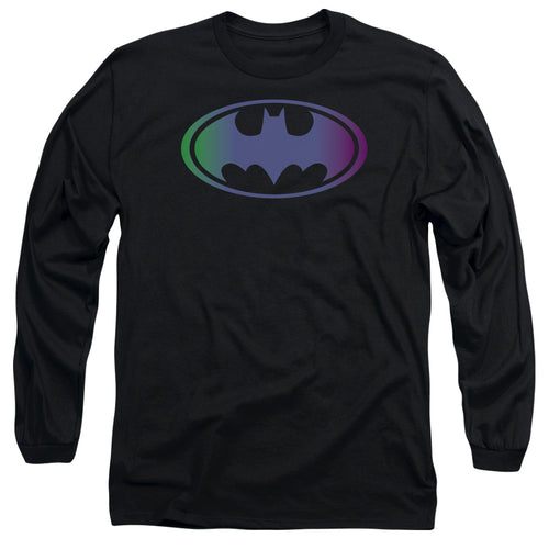 Batman Gradient Bat Logo Long Sleeve T-Shirt
