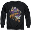 Teenage Mutant Ninja Turtles Shredder and Foot Clan Crewneck Sweatshirt