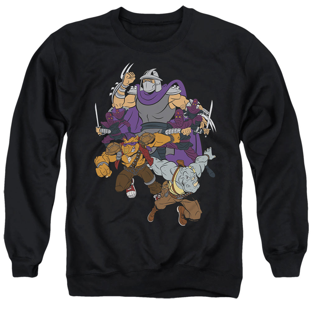 Teenage Mutant Ninja Turtles Shredder and Foot Clan Crewneck Sweatshirt