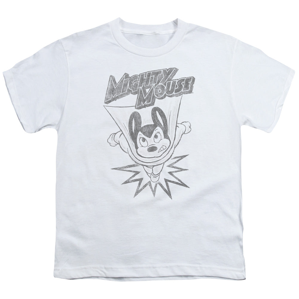 Mighty Mouse Bursting Out Youth/Toddler T-Shirt