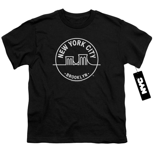 New York City Brooklyn Badge Youth/Toddler T-Shirt