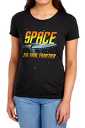 Star Trek Space the Final Frontier Womens T-Shirt