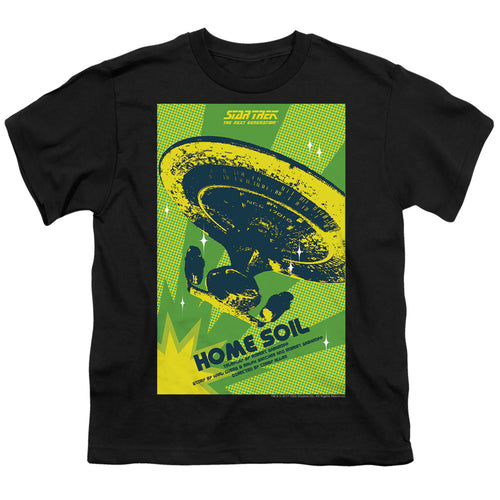 Star Trek Home Soil Black Youth/Toddler T-Shirt