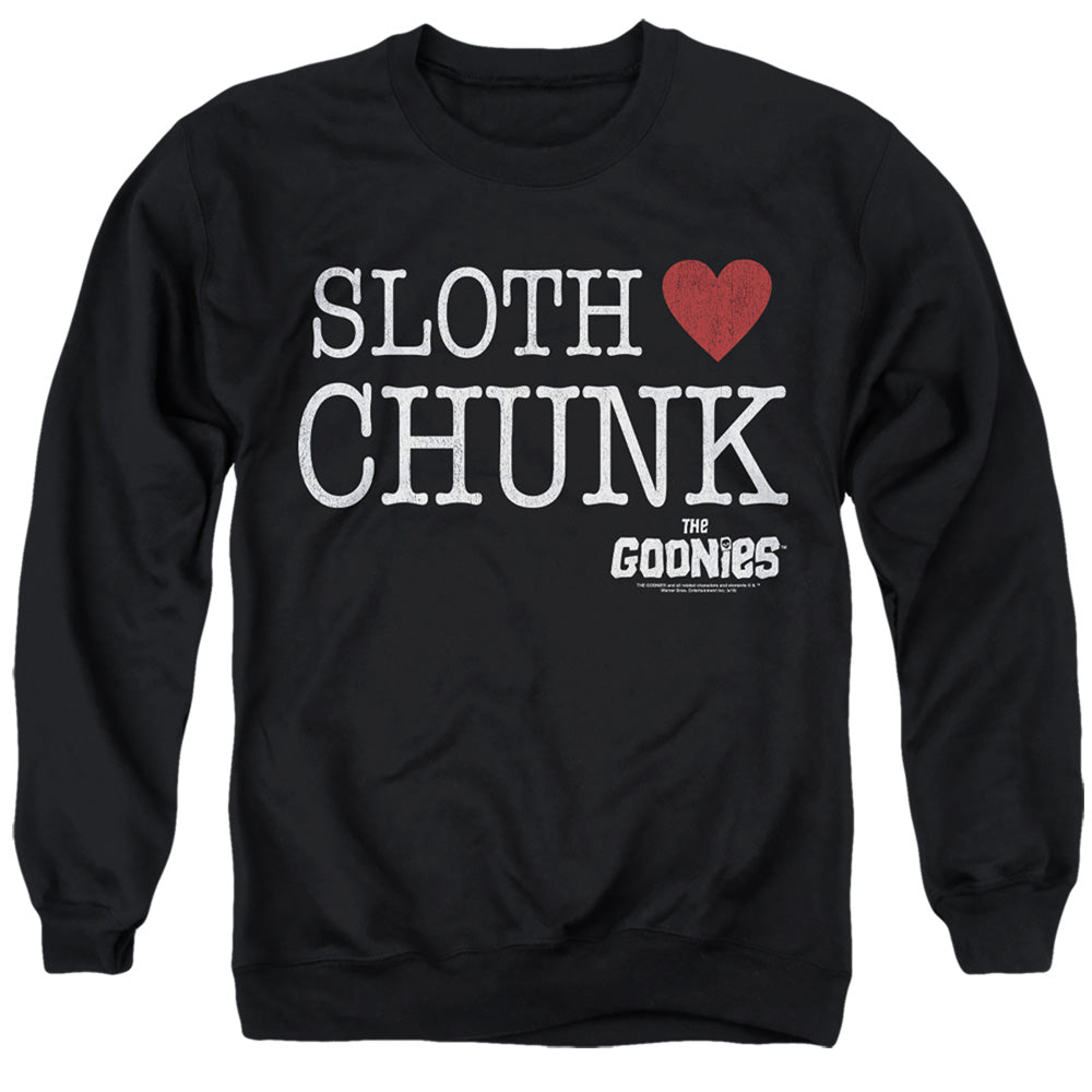 The Goonies Sloth Loves Chunk Crewneck Sweatshirt