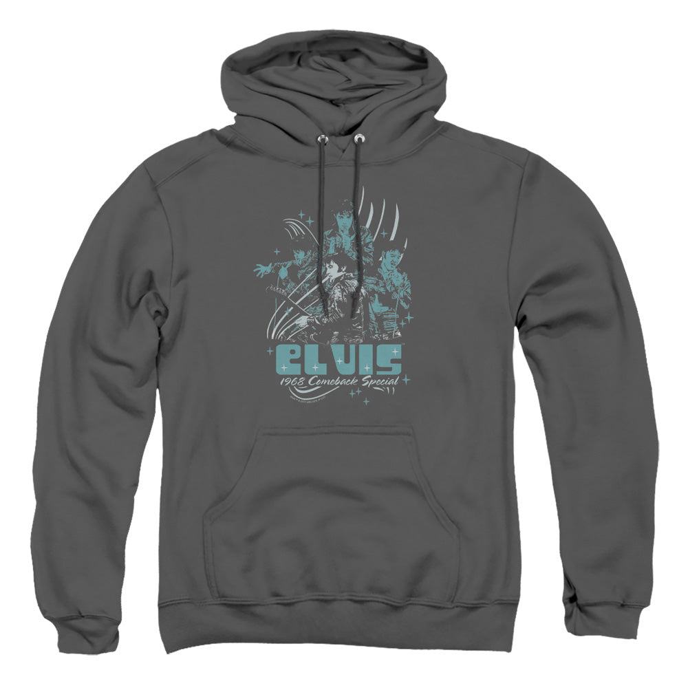 Elvis Presley 68 Leather Pullover Hoodie