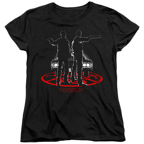 Supernatural Silhouettes Womens T-Shirt