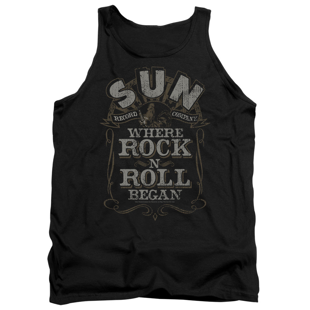 Sun Records Where Rock N Roll Began Tank Top