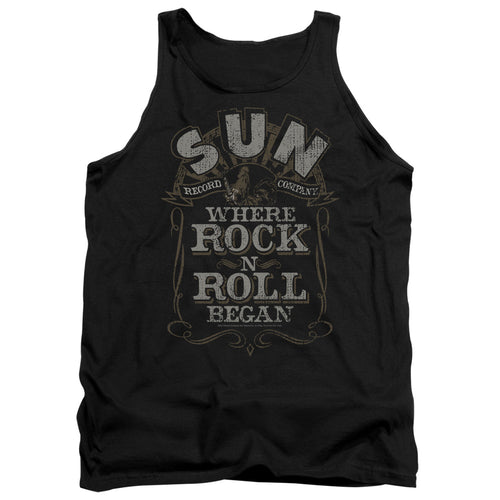 Sun Records Where Rock N Roll Began Tank Top