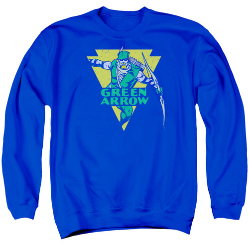 DC Comics Distressed Arrow Crewneck Sweatshirt