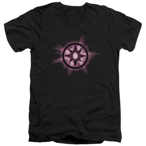 Green Lantern Sapphire Glow V-Neck T-Shirt