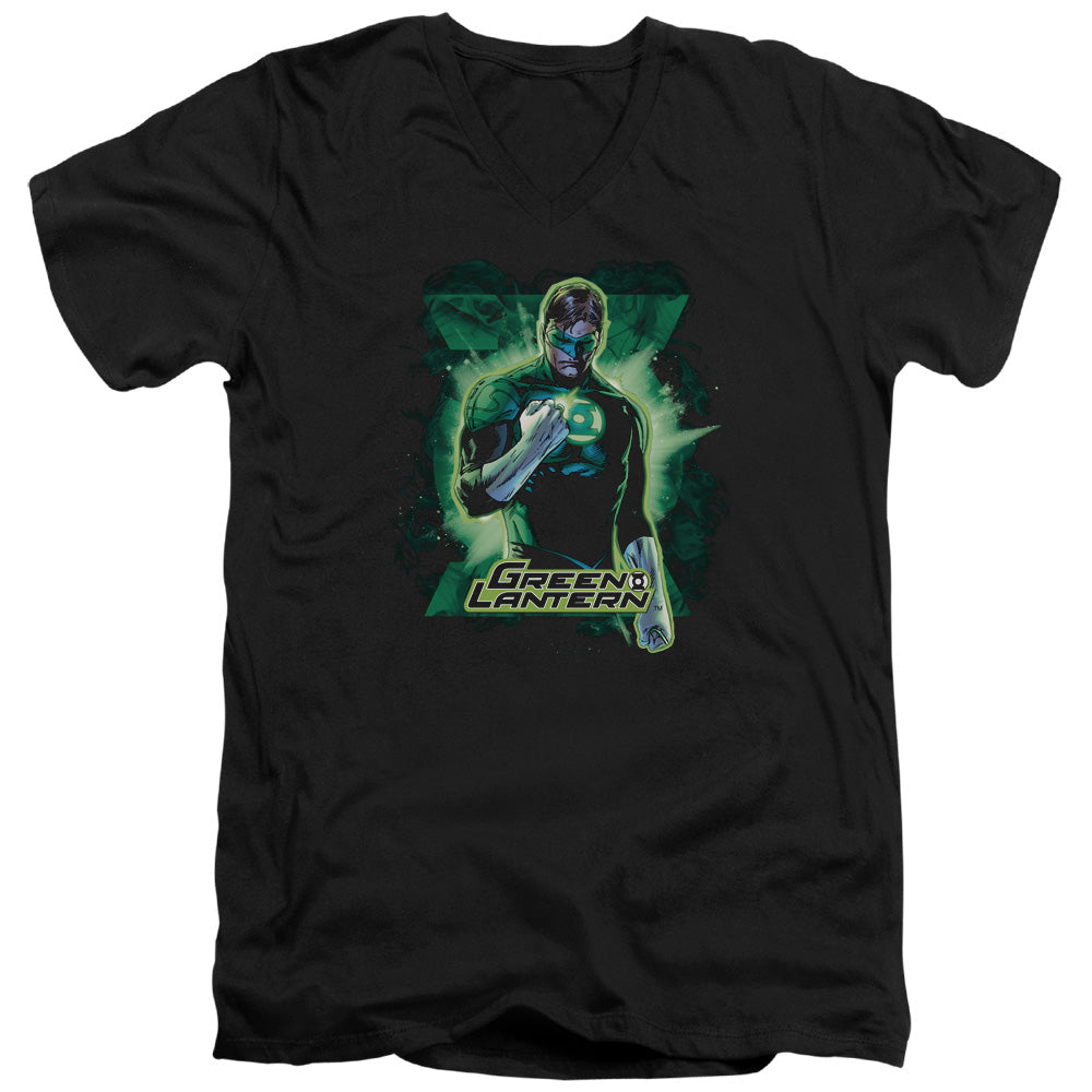 Justice League Gl Brooding V-Neck T-Shirt