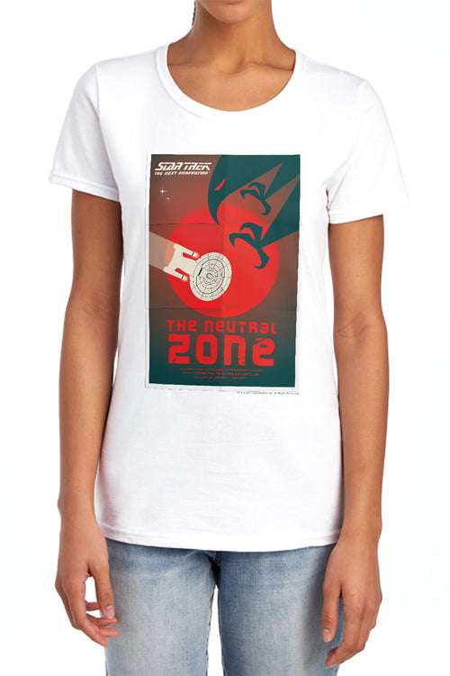 Star Trek The Neutral Zone Womens T-Shirt