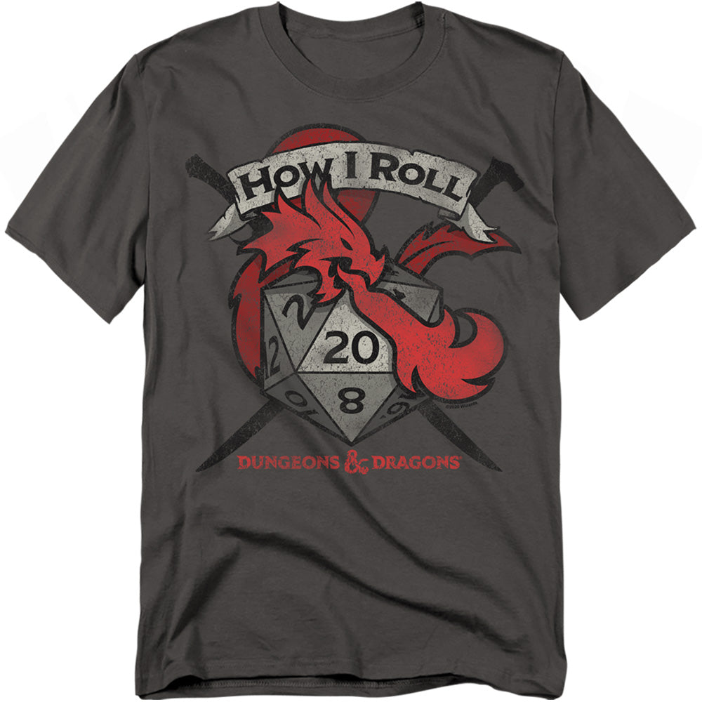 Dungeons & Dragons How I Roll D and D T-Shirt