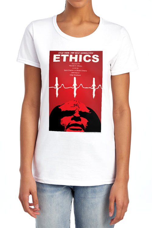 Star Trek Ethics Womens T-Shirt