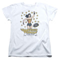 Wonder Woman Action Figure Womens T-Shirt