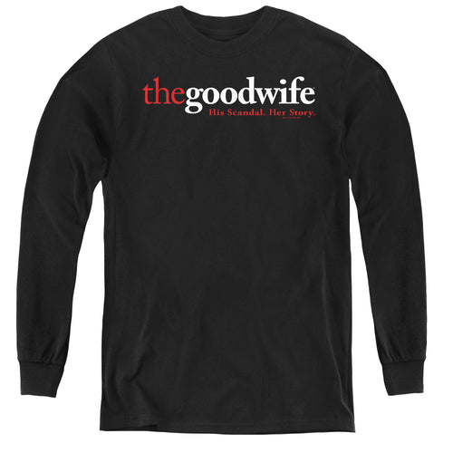 The Good Wife Logo Youth Long Sleeve T-Shirt