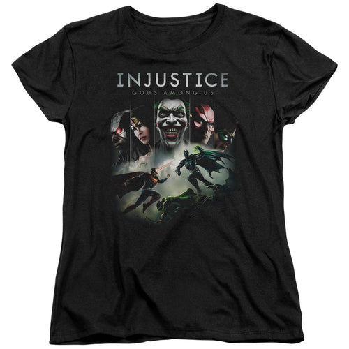 Injustice Key Art Womens T-Shirt