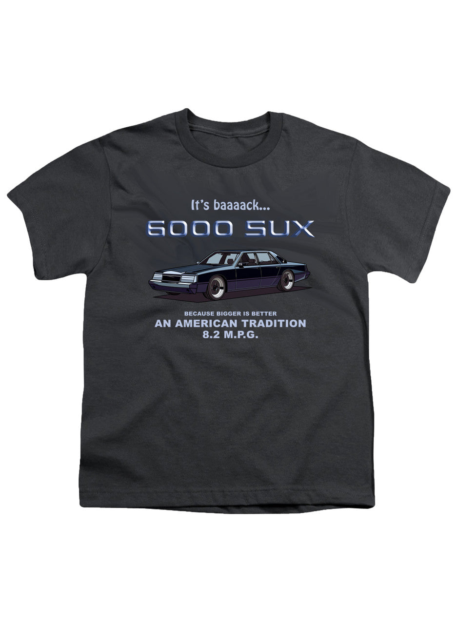 Charcoal 6000 SUX Bigger is Better Youth/Toddler T-Shirt